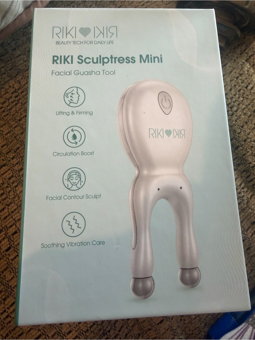 RIKI Sculptress Mini Facial Gua Sha Tool - Pearl